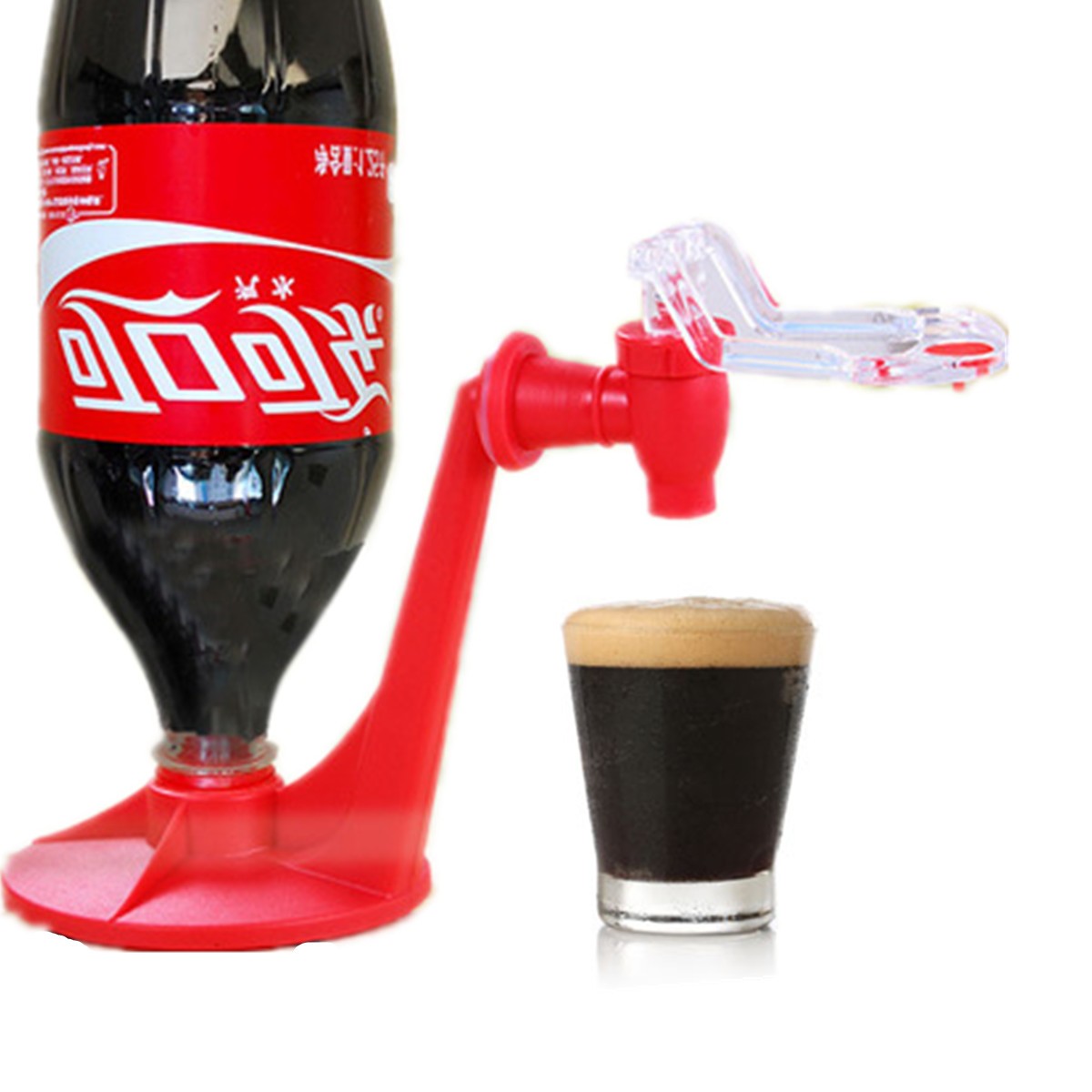 מעמד עם ברז למשקאות