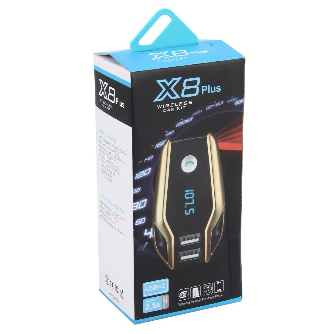 قطعة بلوتوث للسيارة X8