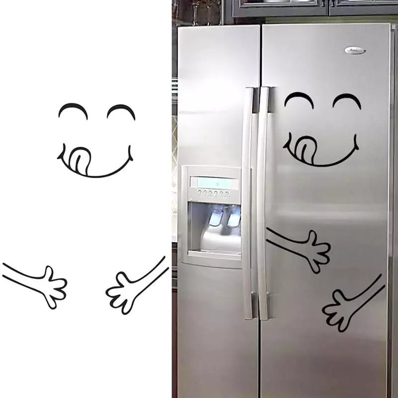 מדבקות למקרר