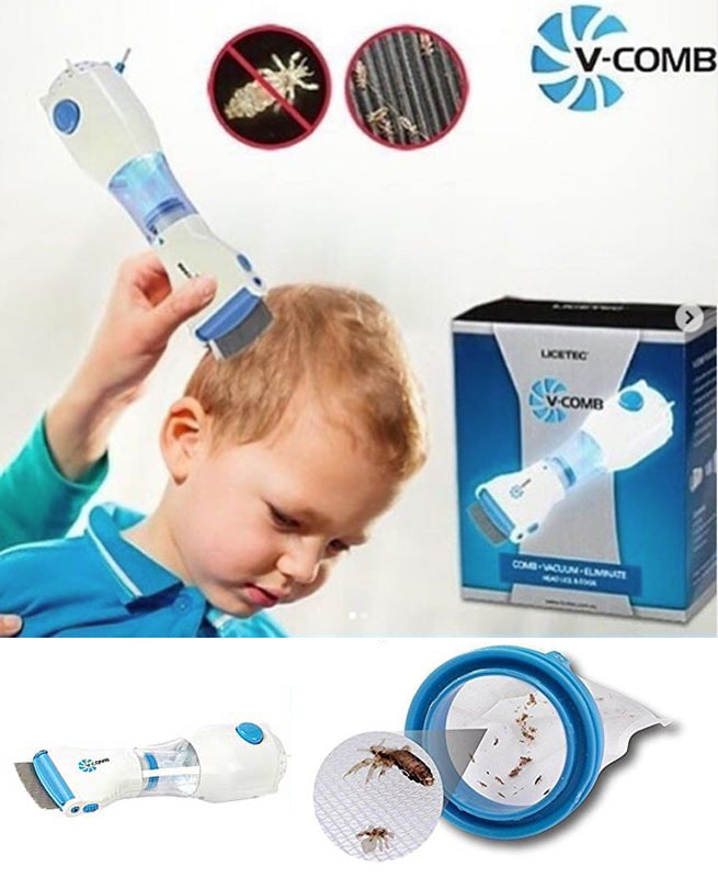 جهاز إزالة القمل والقشرة V-COMB