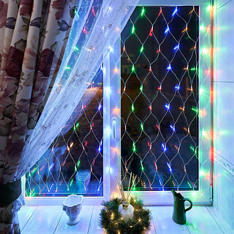 עיטור רמדאן בצורת רשת בגודל 3 מטר * 50 ס"מ