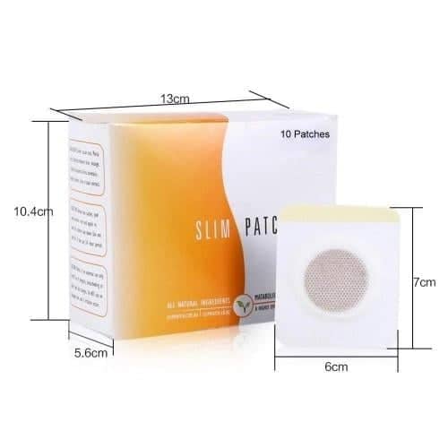 מדבקות להרזיה קסומות SLIM PATCH, המורכבות מ-10 חלקים