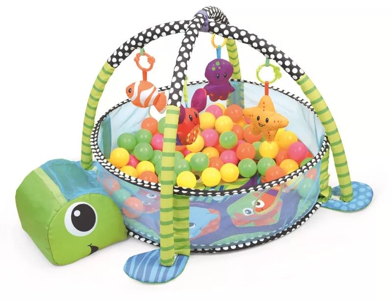 מזרן משחק לילדים בצורת צב 3*1