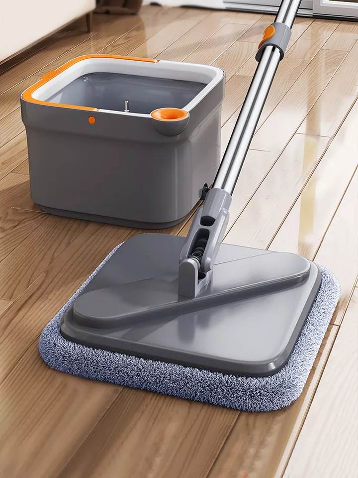 ممسحة دوارة مع سطل بتصميم حديث