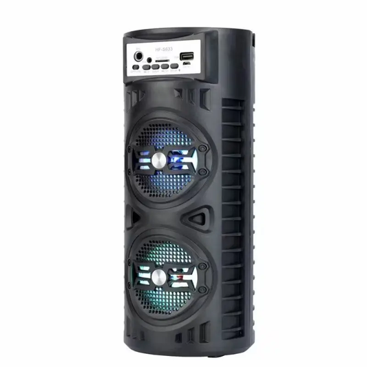 سماعة بلوتوث سبيكر بتصميم مميز مع اضاءة