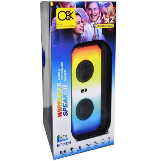 سماعة سبيكر حجم 8 انش موديل BT-2426