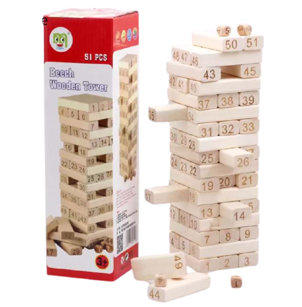 משחק מגדל עץ חינוכי לילדים