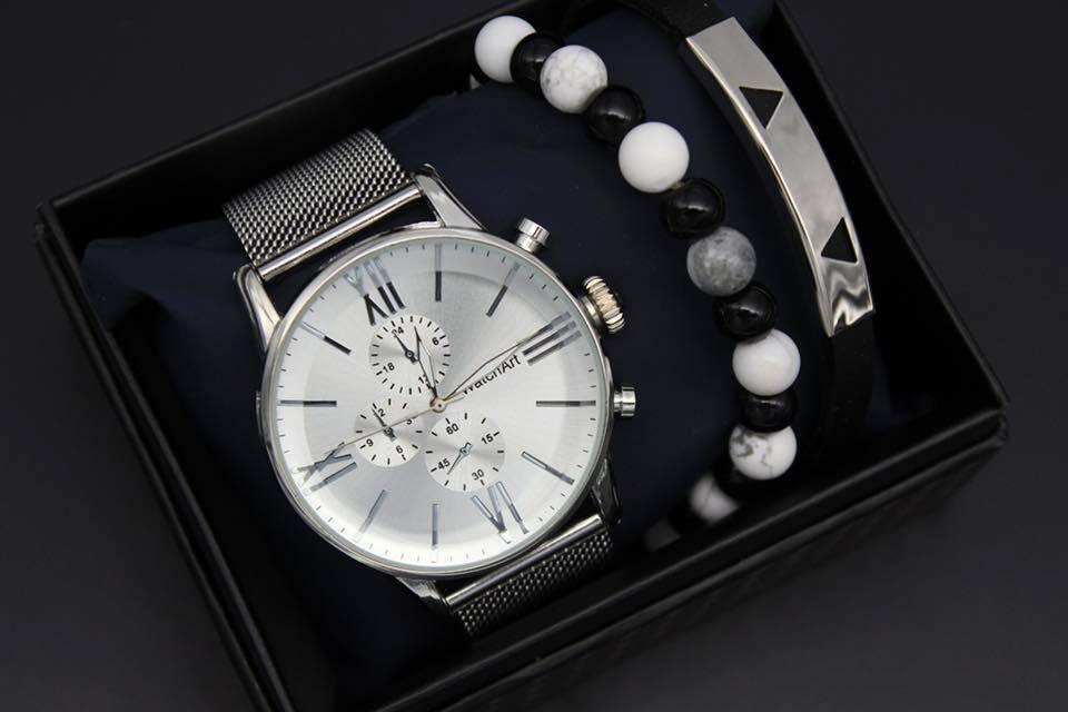 WatchArt שעון נירוסטה לגברים