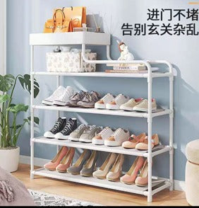 מתלים לנעליים עם מקום לשים ציוד ביתי P-6