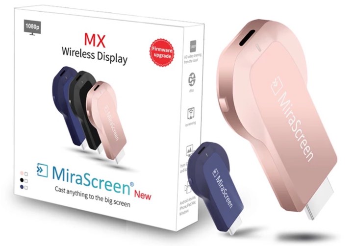 חתיכת Miracast לחיבור הטלפון לטלוויזיה