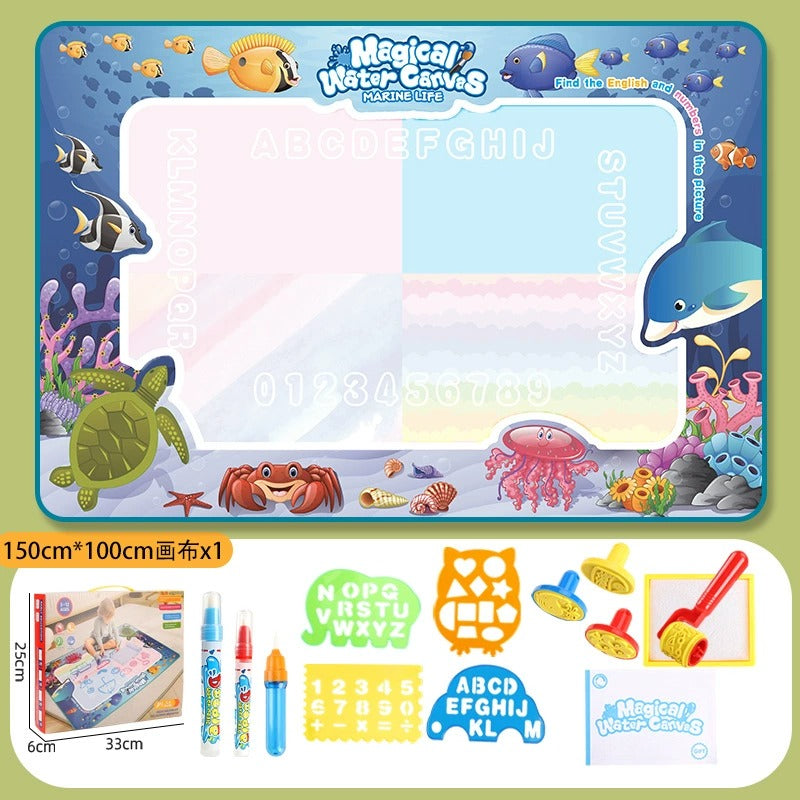 سجادة التلوين المائية السحرية للأطفال