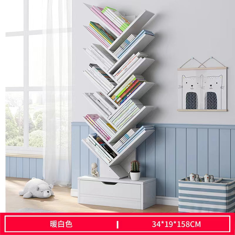 مكتبة على شكل شجرة مع جرار بالاسفل CD-90