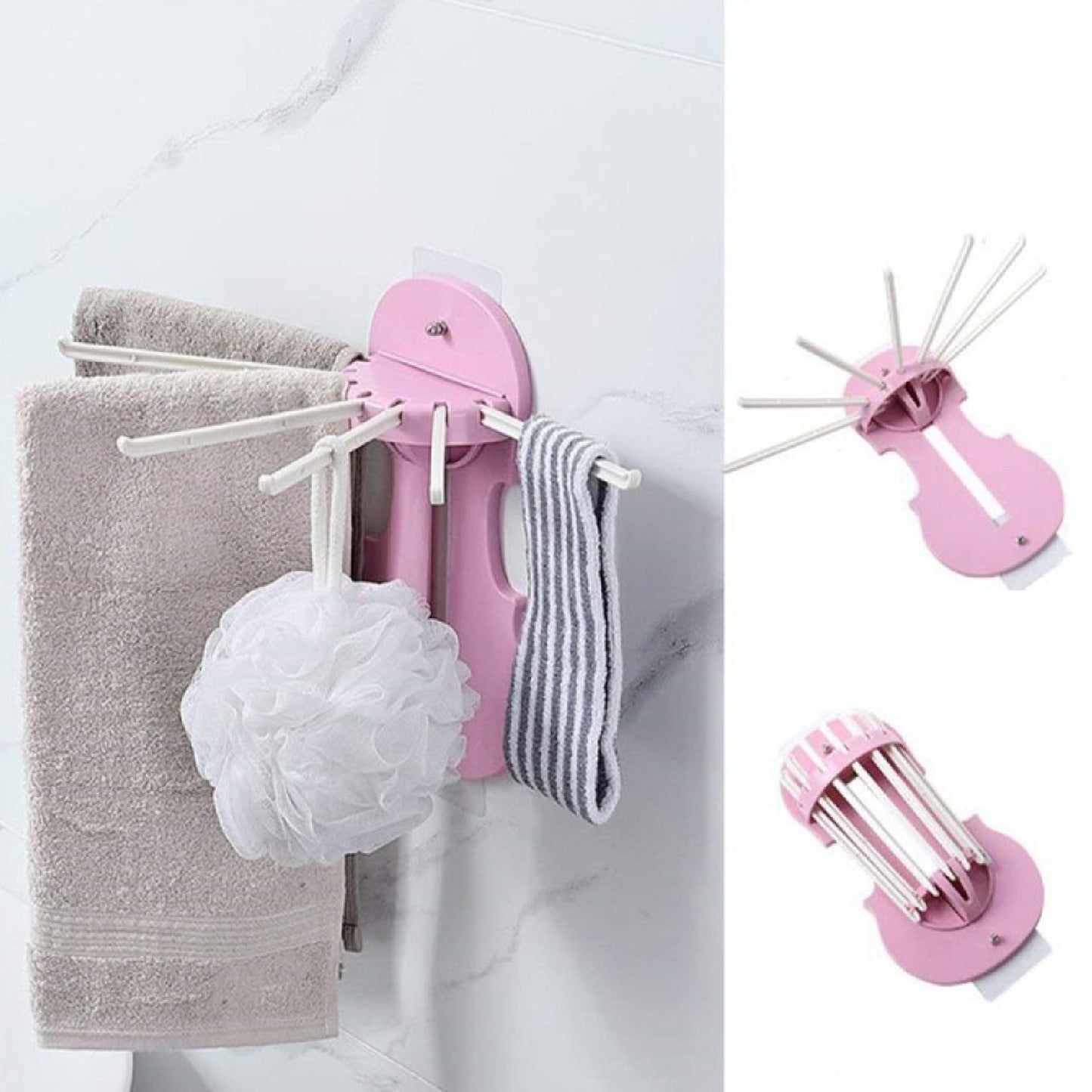 מעמד המכיל קולבים רב שימושיים