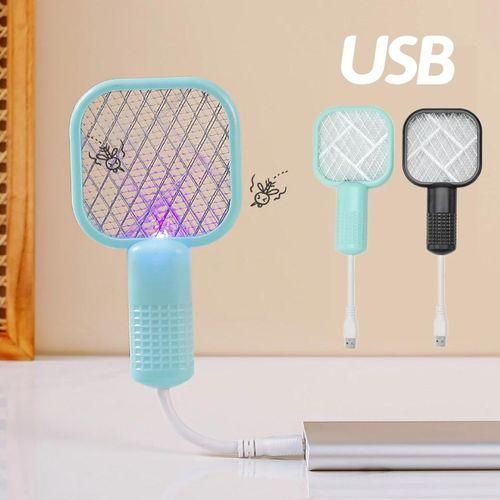 مضرب ناموس كهربائي صغير مع وصلة USB