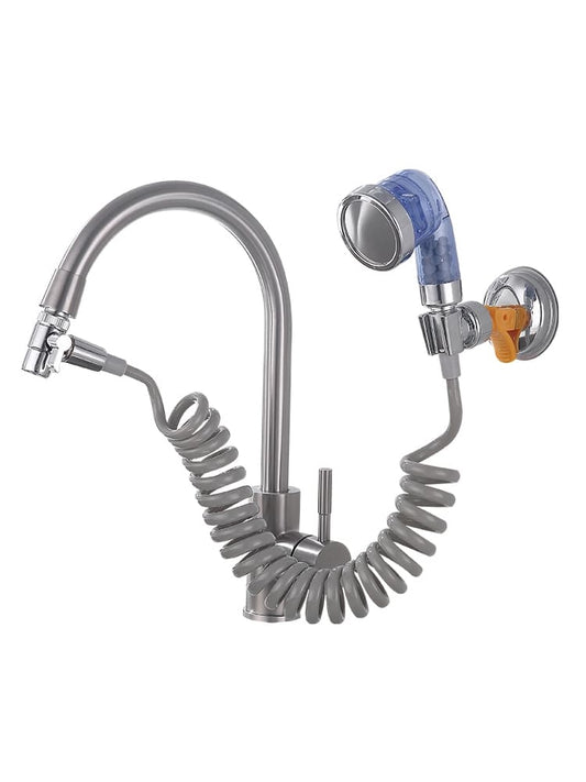 دش متحرك للحنفية مع امكانية التبديل بالمياه