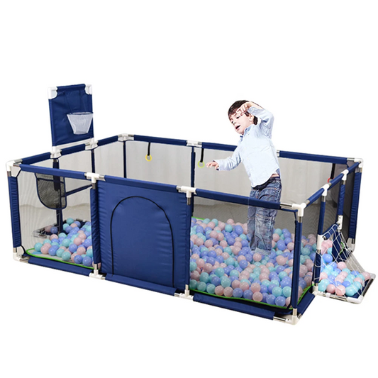 סל צעצועים לילדים עם 20 כדורים