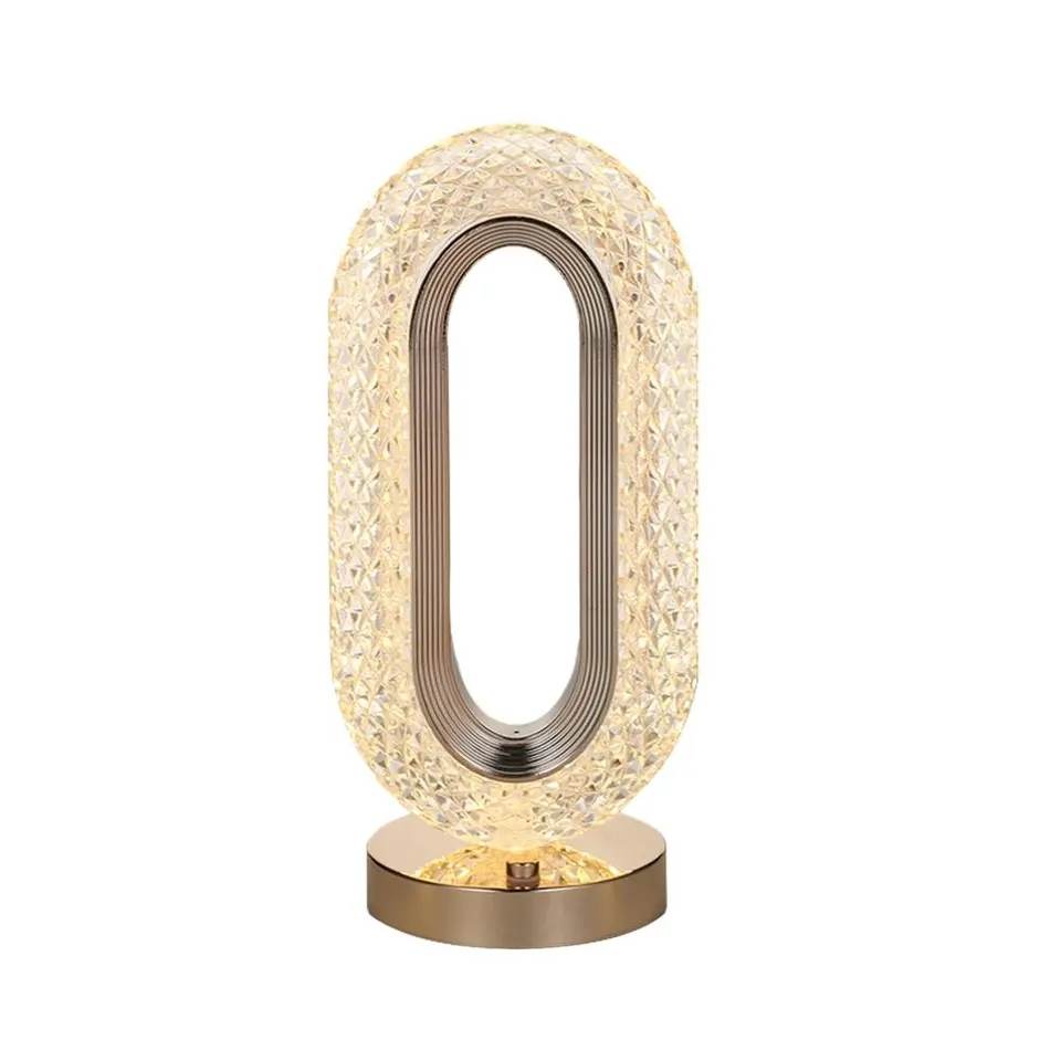 سهارة كريستال تعمل على اللمس متغيرة الالوان