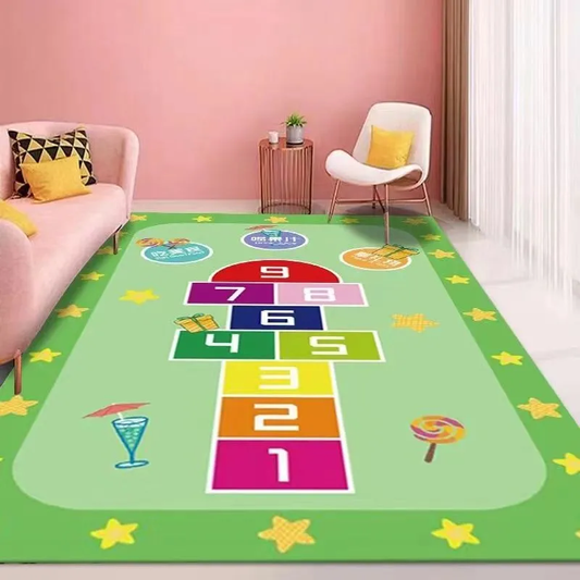 שטיח לחדר ילדים עם מספרים ניתנים להפעלה 124-3