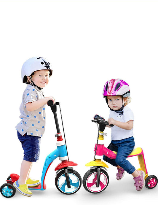 קטנוע תלת גלגלי לשליטה 2*1 לילדים