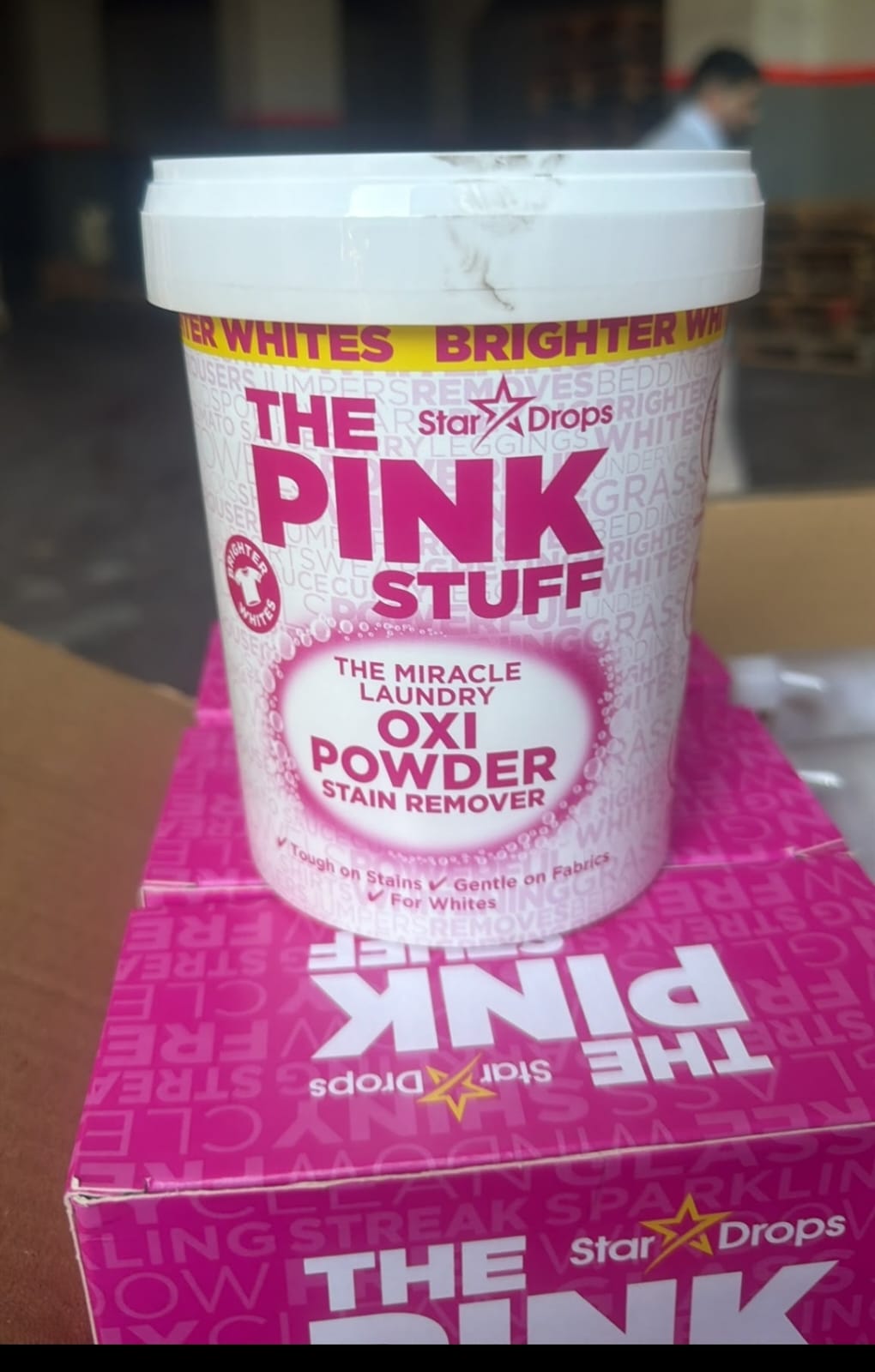 بودرة التنظيف السحري pink